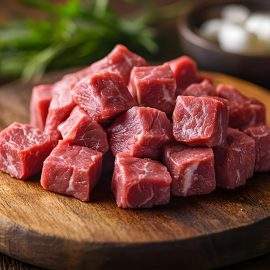 Low-Fat Beef Cubes