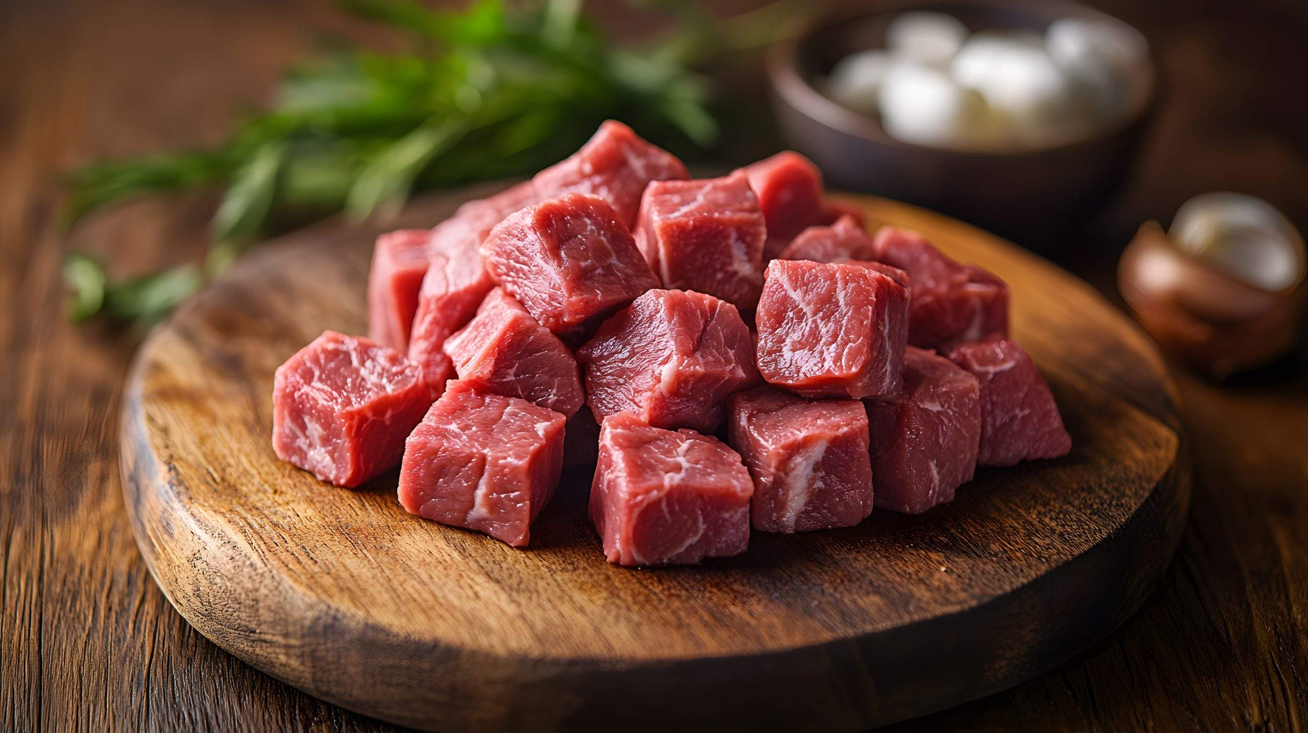 Low-Fat Beef Cubes