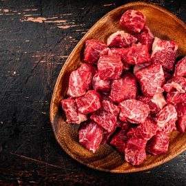 Low-Fat Beef Cubes