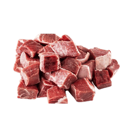 Lamb cubes bone in